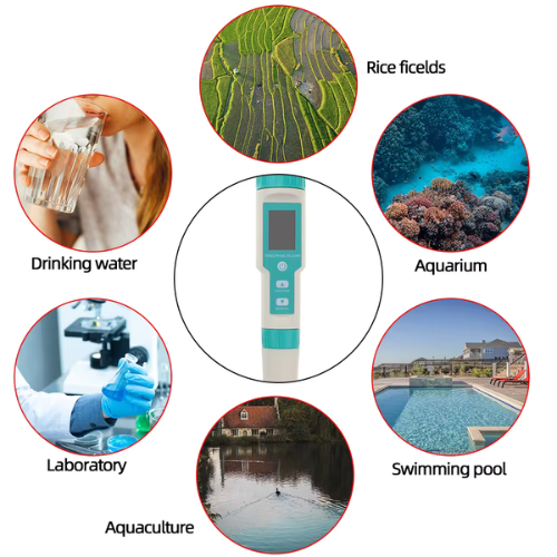 Digital PH/TDS/EC/ORP/Salinity /SG/TEMP Meter